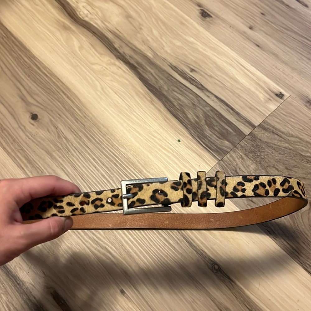 Cheetah belt